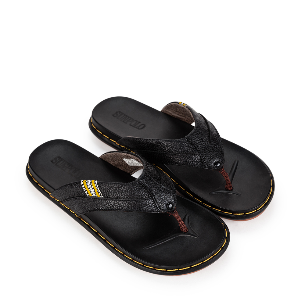 Dép kẹp nam KEP203 da bò