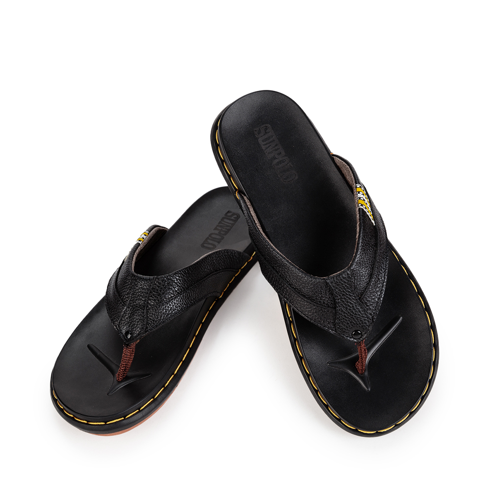 Dép kẹp nam KEP203 da bò