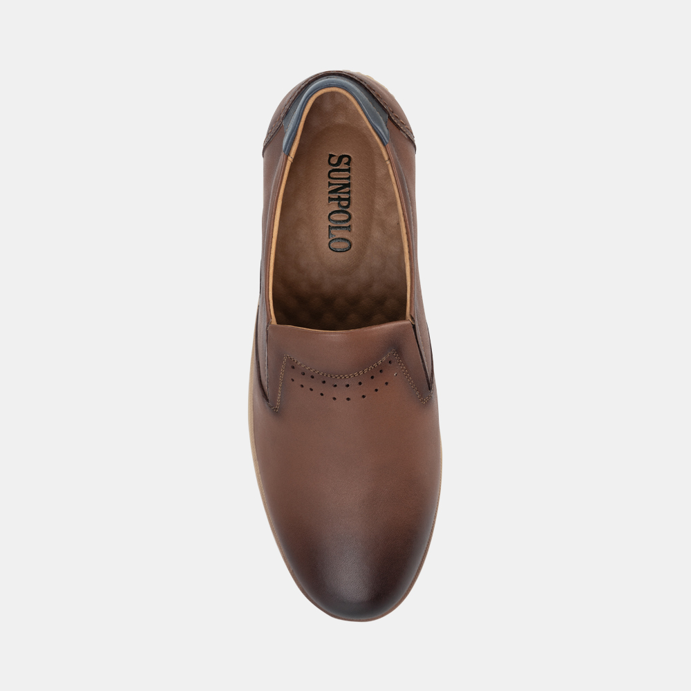 Giày Mọi Nam SPH423 Da Bò