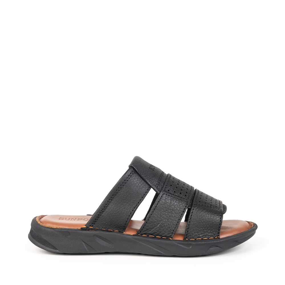 Dép Quai Ngang Nam Da Bò SUNPOLO FQN062