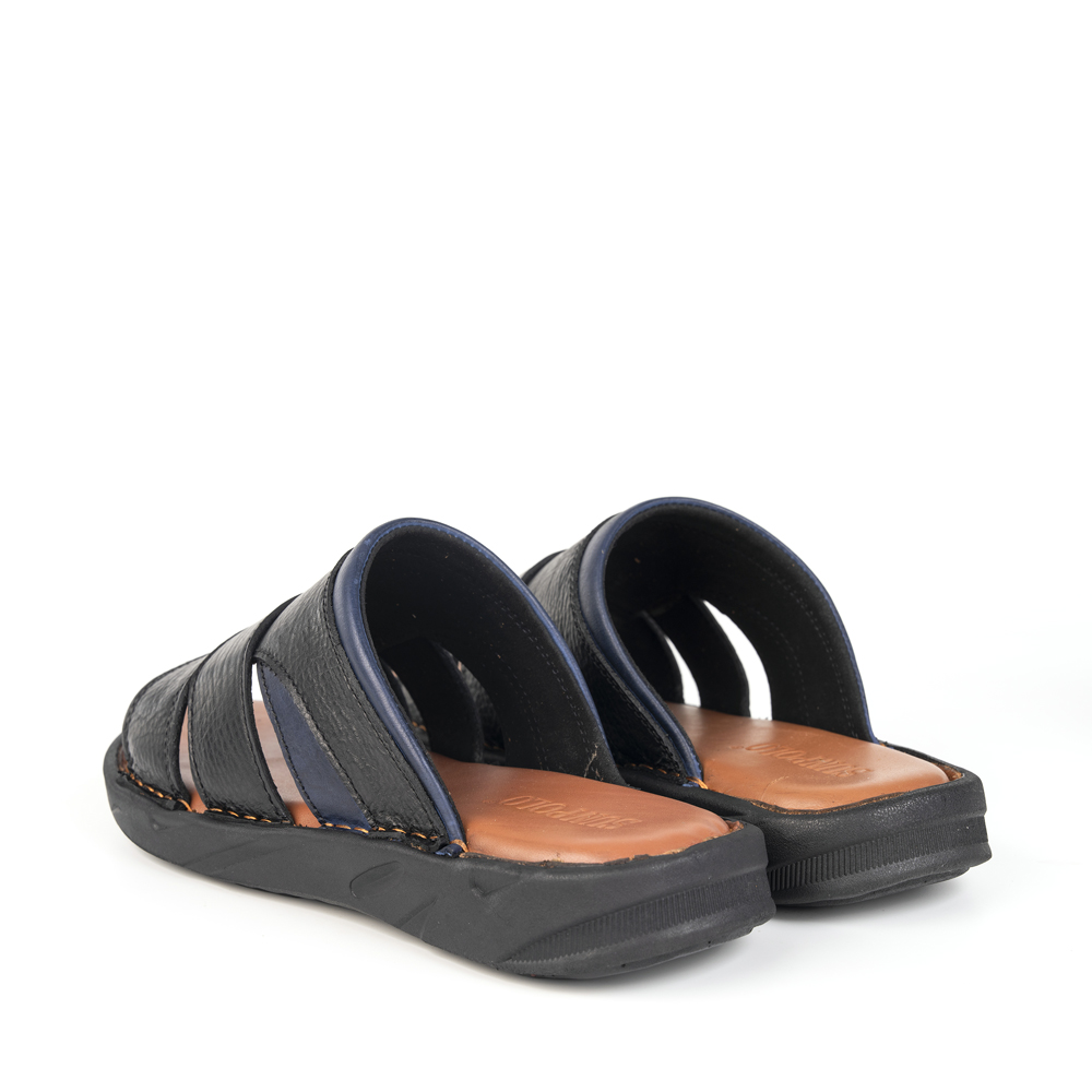 Dép Quai Ngang Nam Da Bò SUNPOLO FQN063