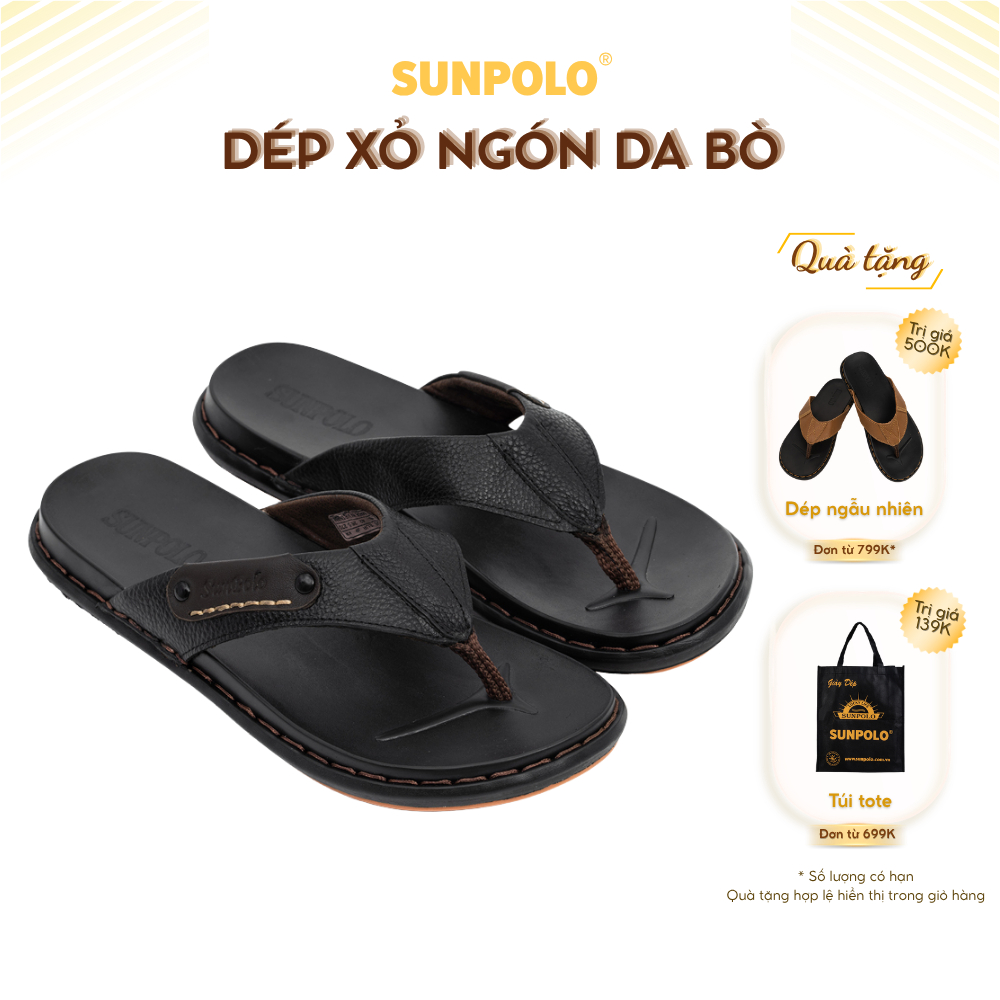 Dép kẹp nam KEP022 da bò