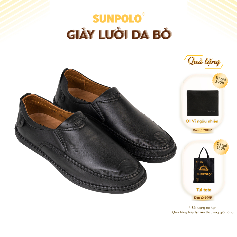 Giày Mọi Nam MOI011 Da Bò Cao Cấp