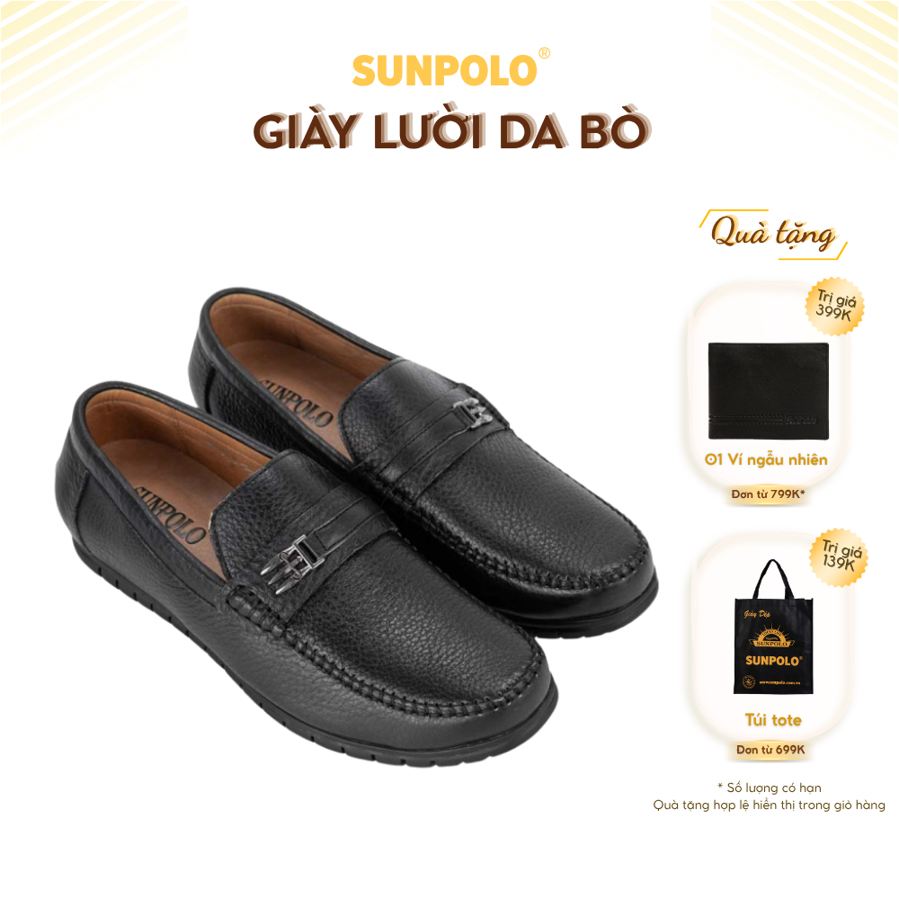 Giày Mọi nam MU2516 Da Bò