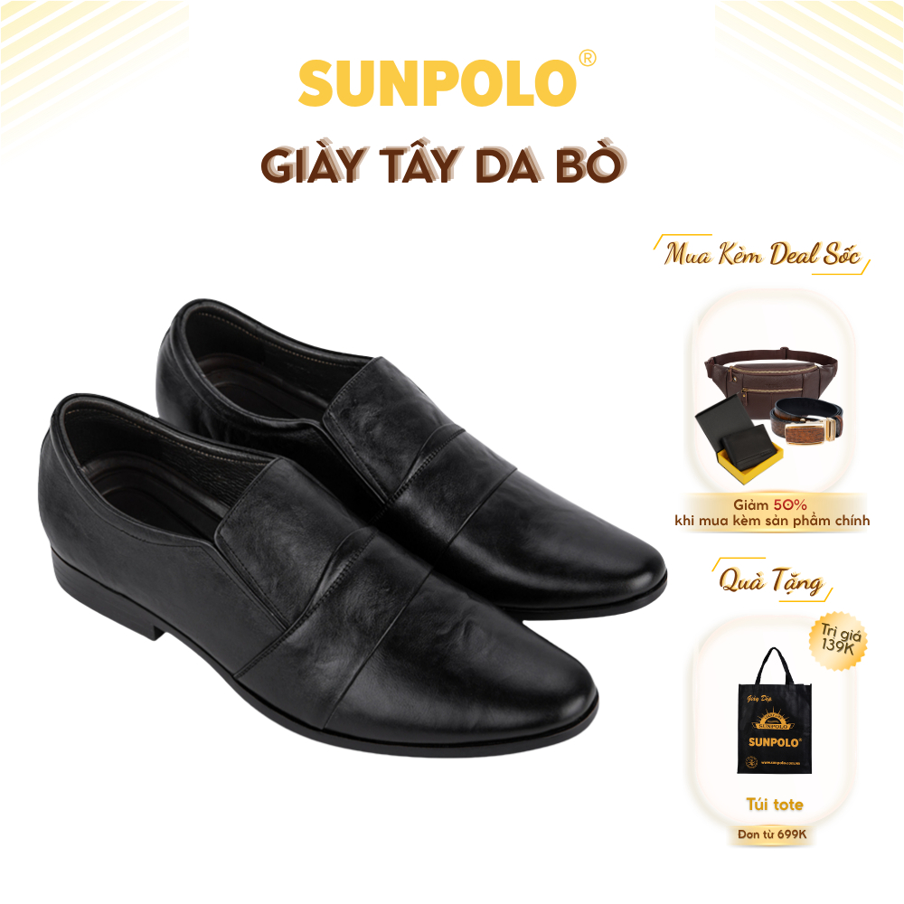 Giày tây SPH271 da bò phù hợp công sở, dự tiệc hay khi đi chơi, dạo phố