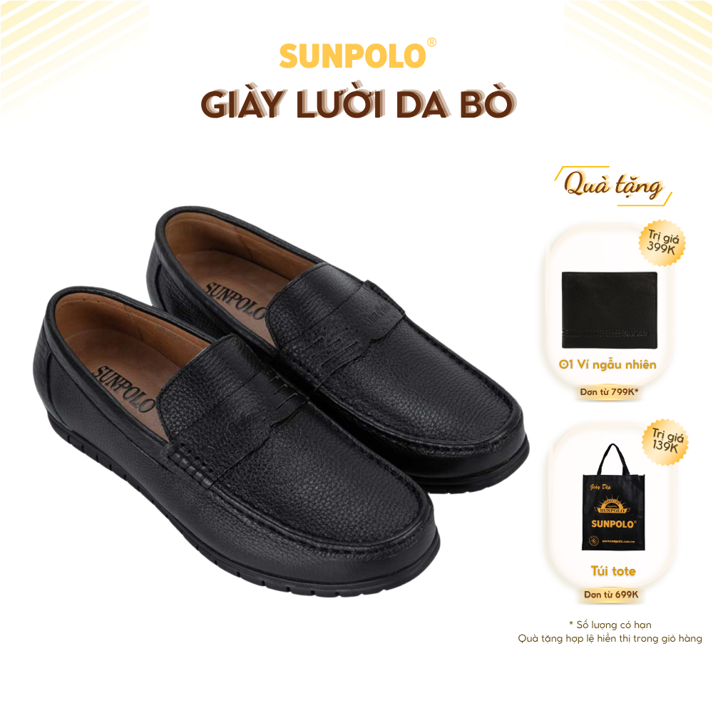 Giày Mọi Nam MU2511 Da Bò