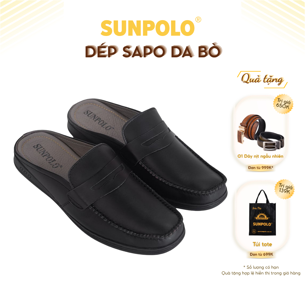 Dép Sapo SPO197 Da Bò