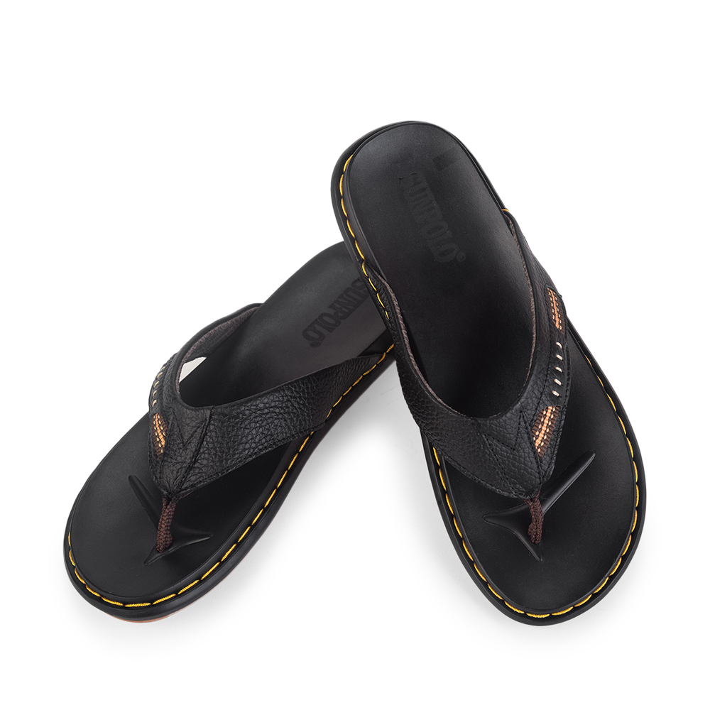 Dép kẹp nam KEP207 Da Bò