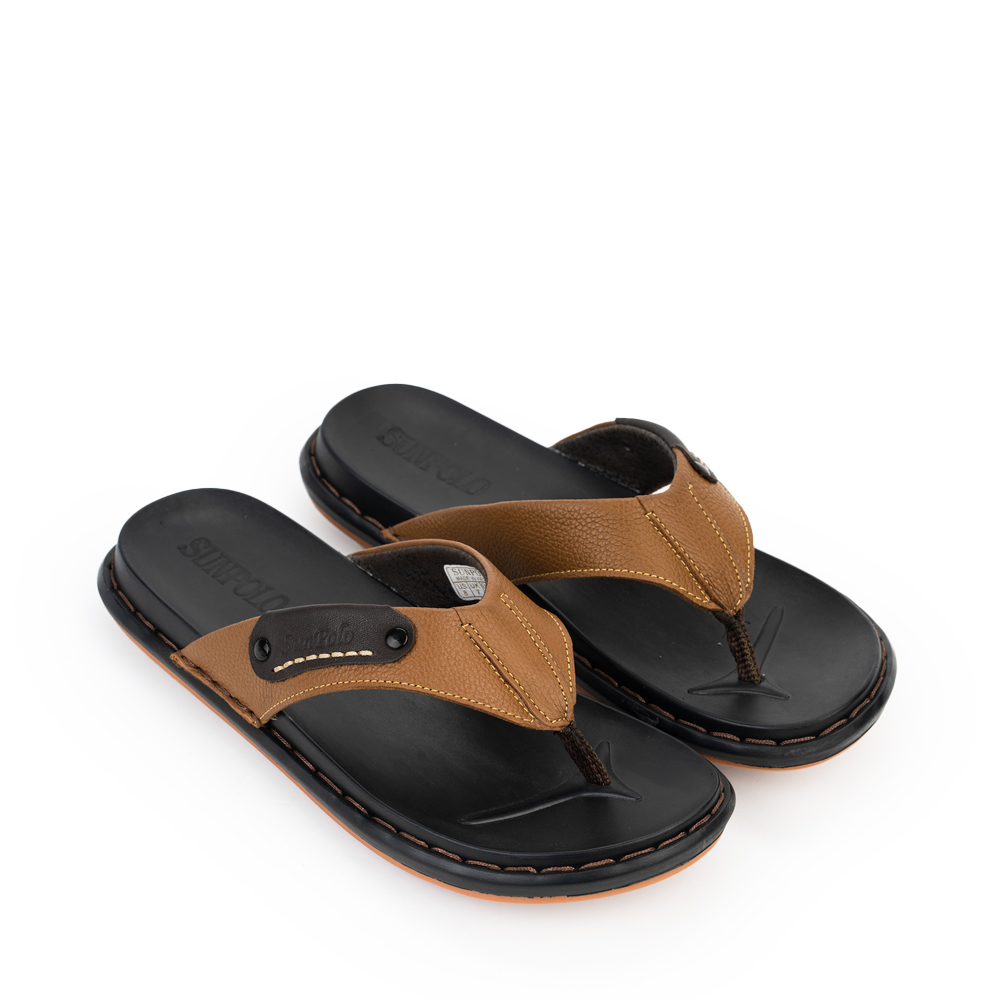 Dép kẹp nam KEP022 da bò