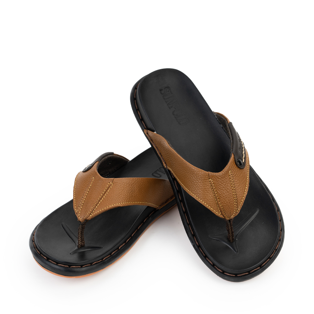 Dép kẹp nam KEP022 da bò