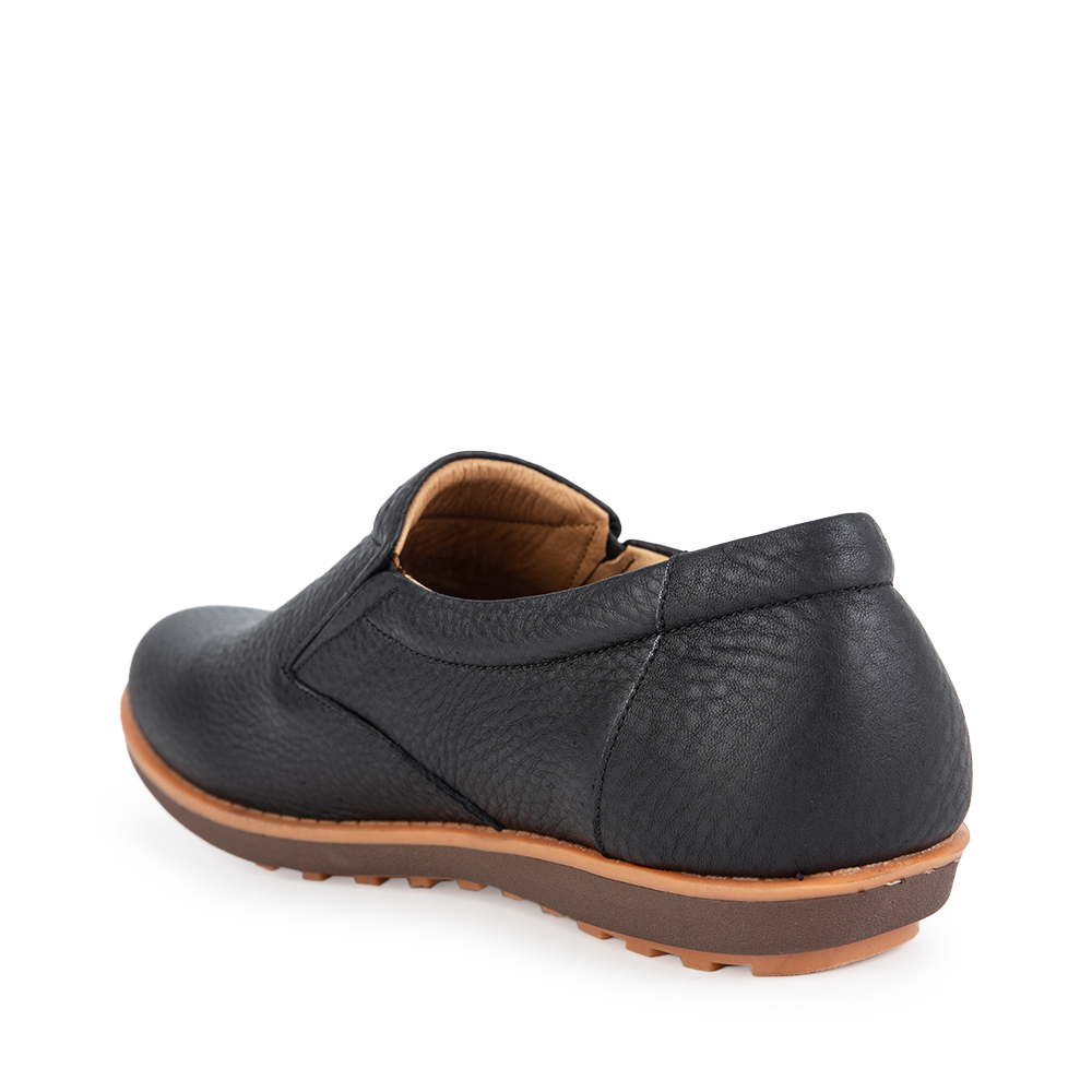 Giày Mọi Nam SUMU01 Da Bò Nâu