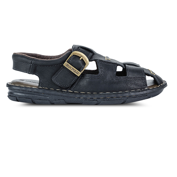 Xăng đan bít mũi da bò Sandals SDA019
