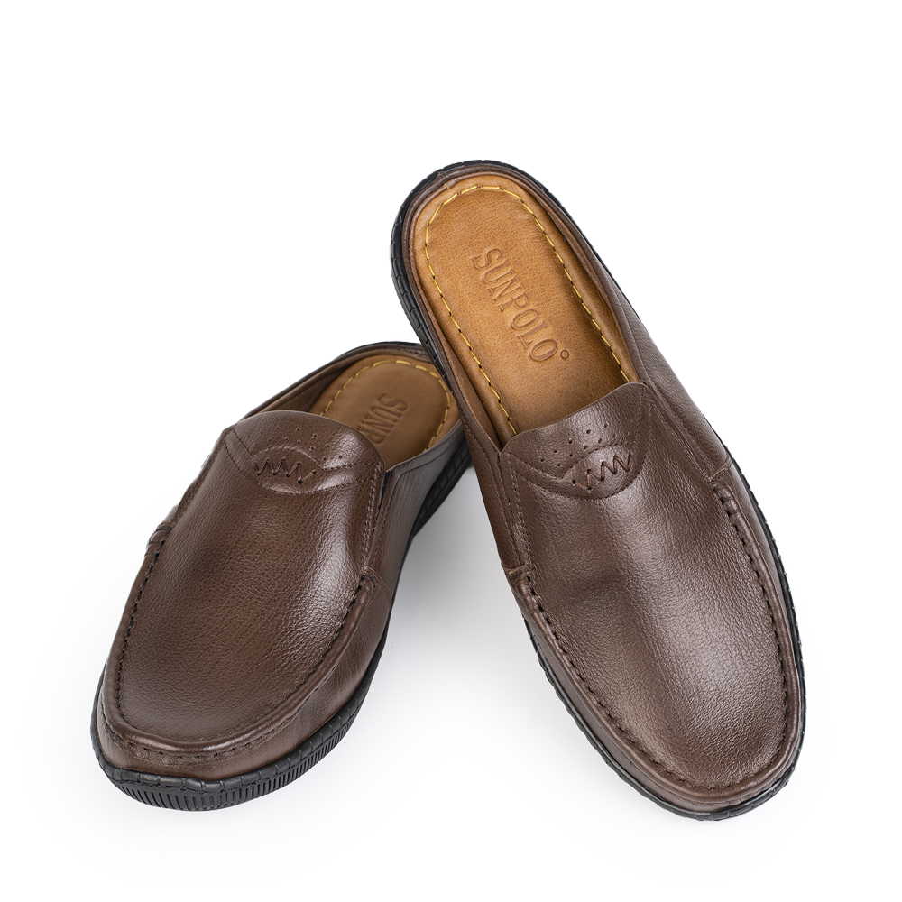 Dép sapo SP1376 nam da bò