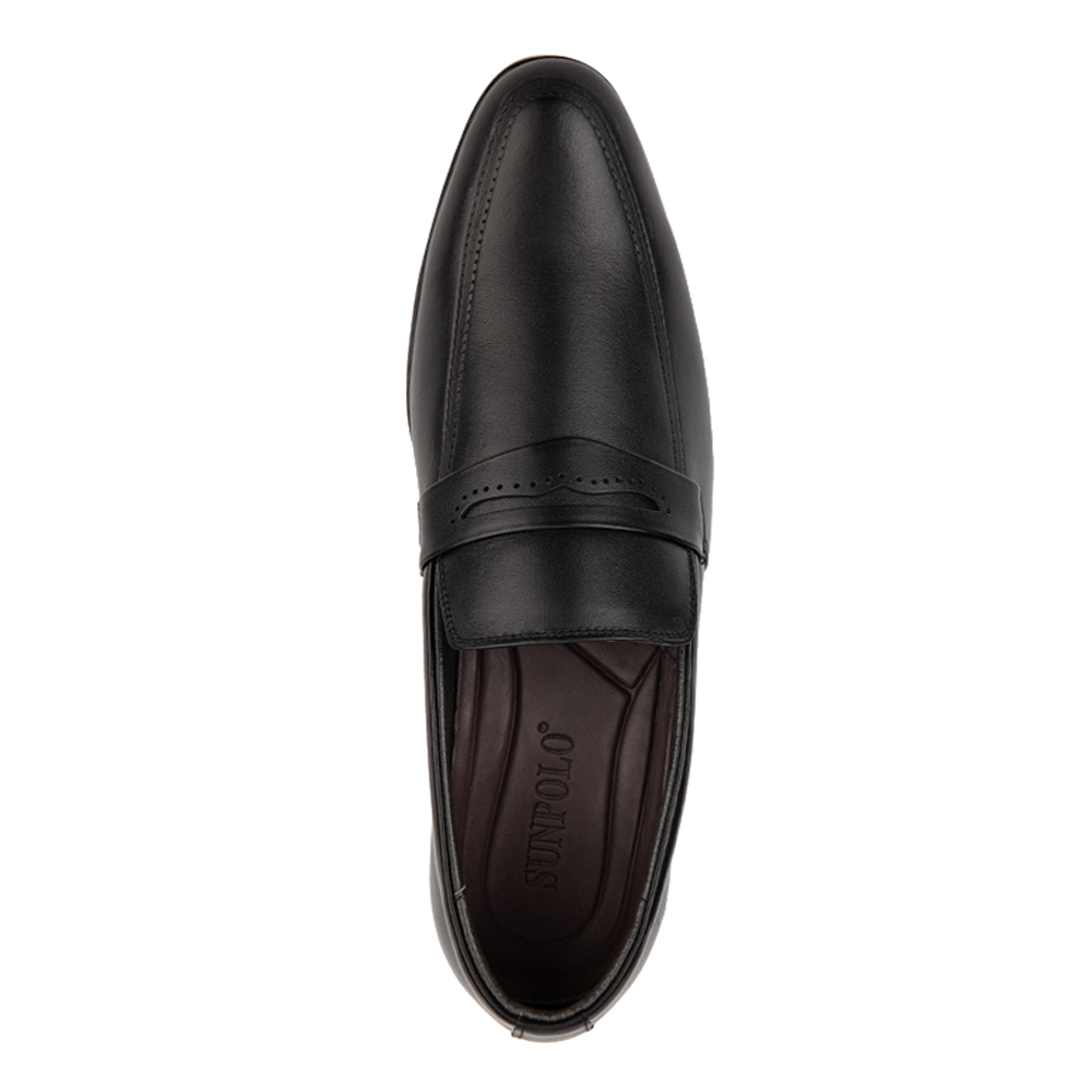 Giày Tây Nam SPH212 Da Bò Đen