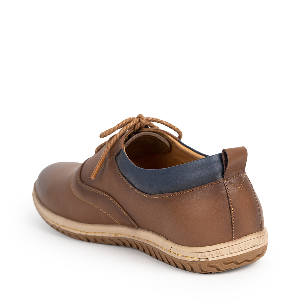 Giày tây nam SPH424 Da bò Buộc dây trẻ trung năng động