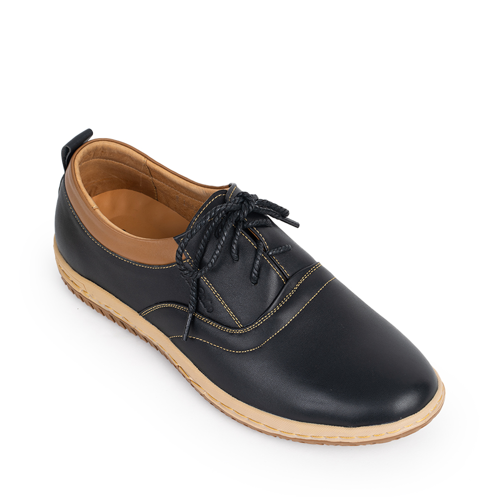 Giày tây nam SPH424 Da bò Buộc dây trẻ trung năng động