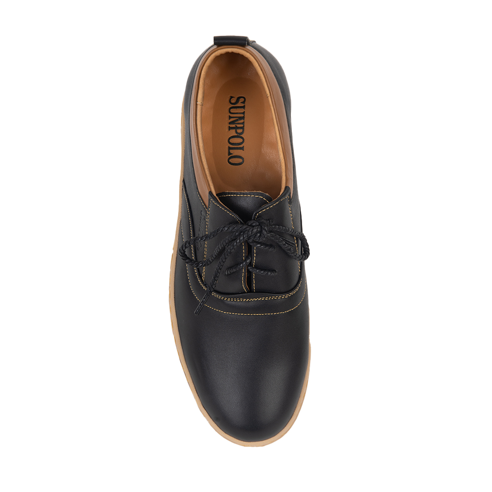 Giày tây nam SPH424 Da bò Buộc dây trẻ trung năng động