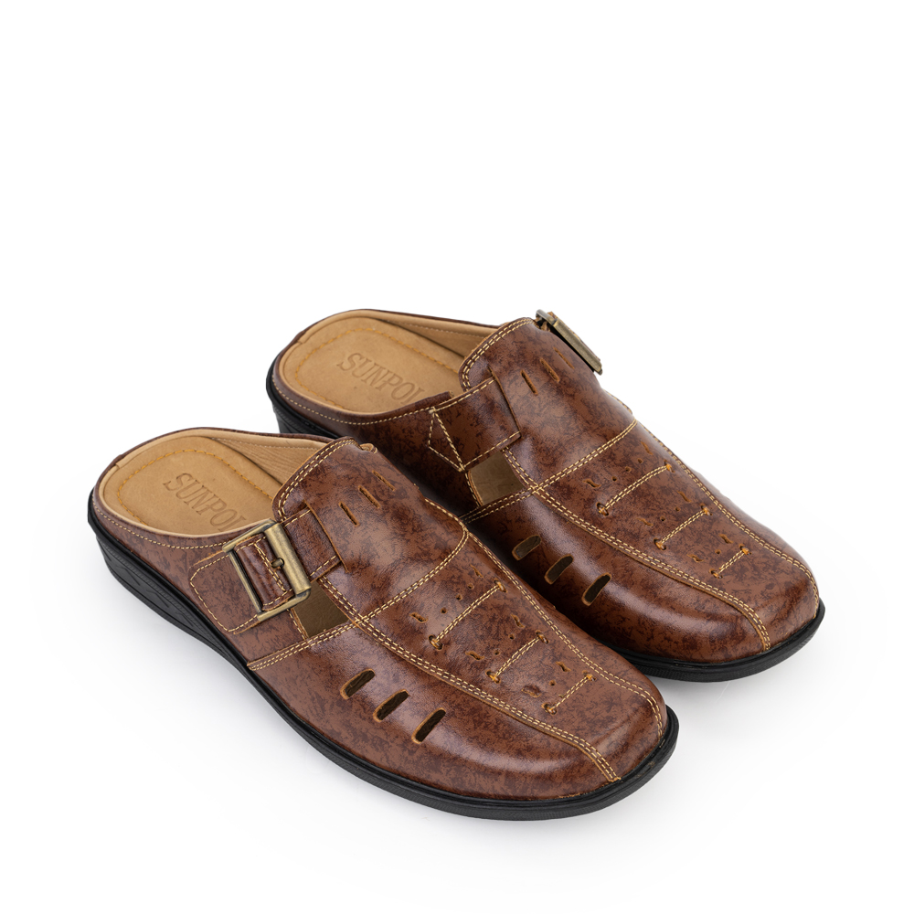 Dép Sapo Nam SPO005 Da Bò