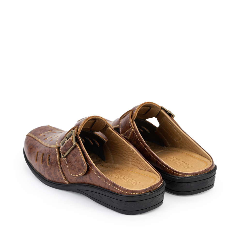 Dép Sapo Nam SPO005 Da Bò