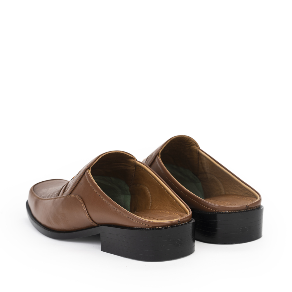 Dép Sapo nam SPO016 đế cao da bò