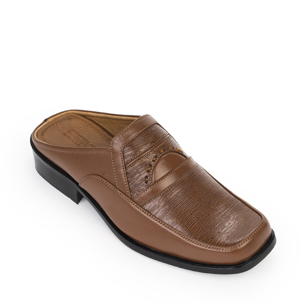 Dép Sapo nam SPO016 đế cao da bò