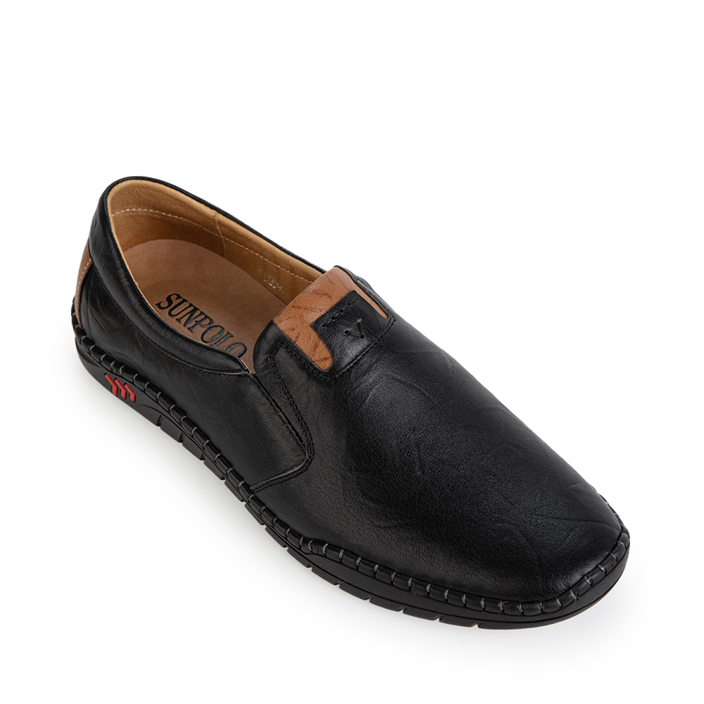 Giày mọi nam CS5059 da bò Trẻ trung Thanh lịch