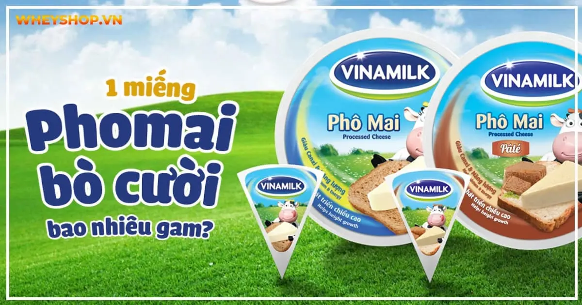 Giải đáp thắc mắc: 1 miếng phomai bò cười bao nhiêu gam