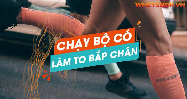 Giải đáp thắc mắc: Chạy bộ có làm to bắp chân không?