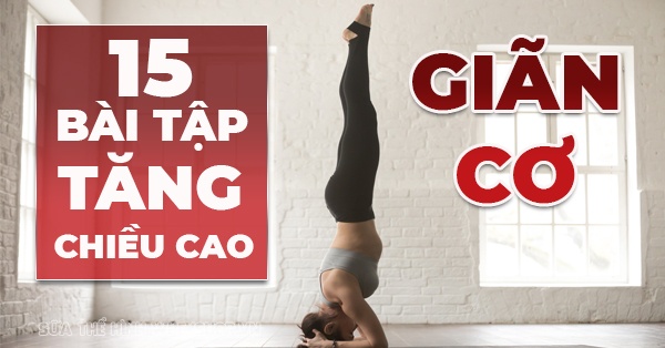 Top 15 bài tập giãn cơ tăng chiều cao cho nam hiệu quả nhất