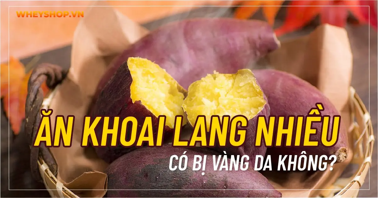 Ăn khoai lang nhiều có bị vàng da không? 
