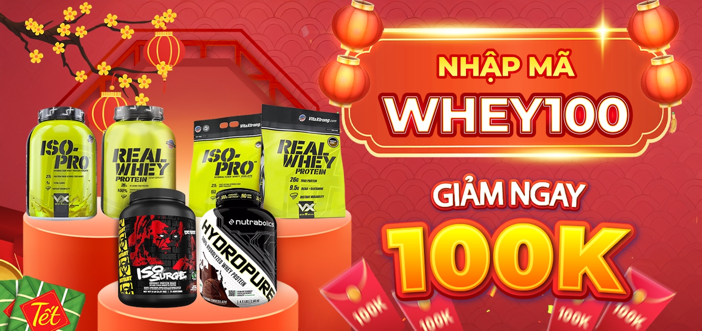 Mã Giảm Giá WHEY100 – Săn Deal Cực Hời Cho Các Tín Đồ Whey Protein!