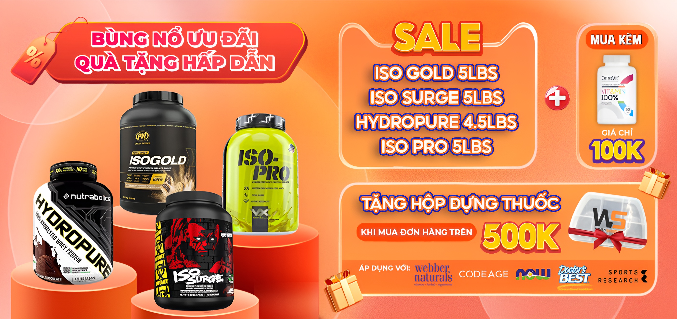 Khuyến Mãi Tháng 4: Wheyshop Bùng Nổ Ưu Đãi - Quà Tặng Hấp Dẫn