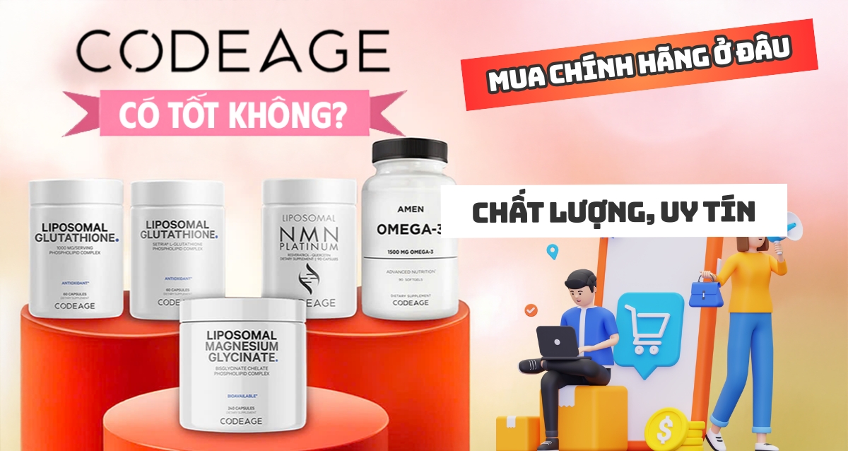 Codeage có tốt không? Mua Codeage chính hãng ở đâu chất lượng, uy tín tại Hà Nội, Tp.HCM?
