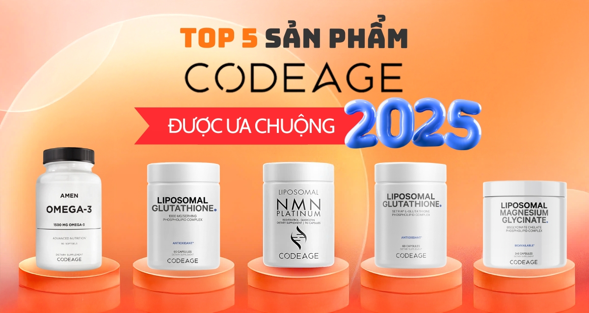 Review Top 5 sản phẩm Codeage tốt nhất được ưa chuộng năm 2025