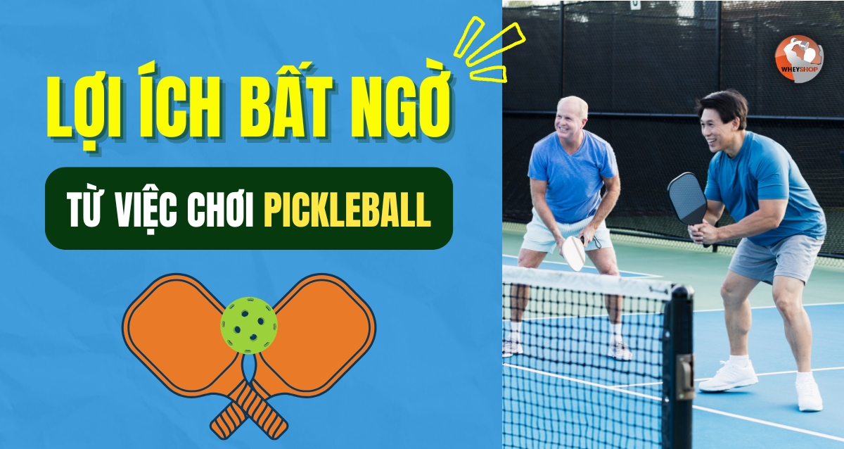 7 Lợi ích bất ngờ từ việc chơi Pickleball mỗi tuần