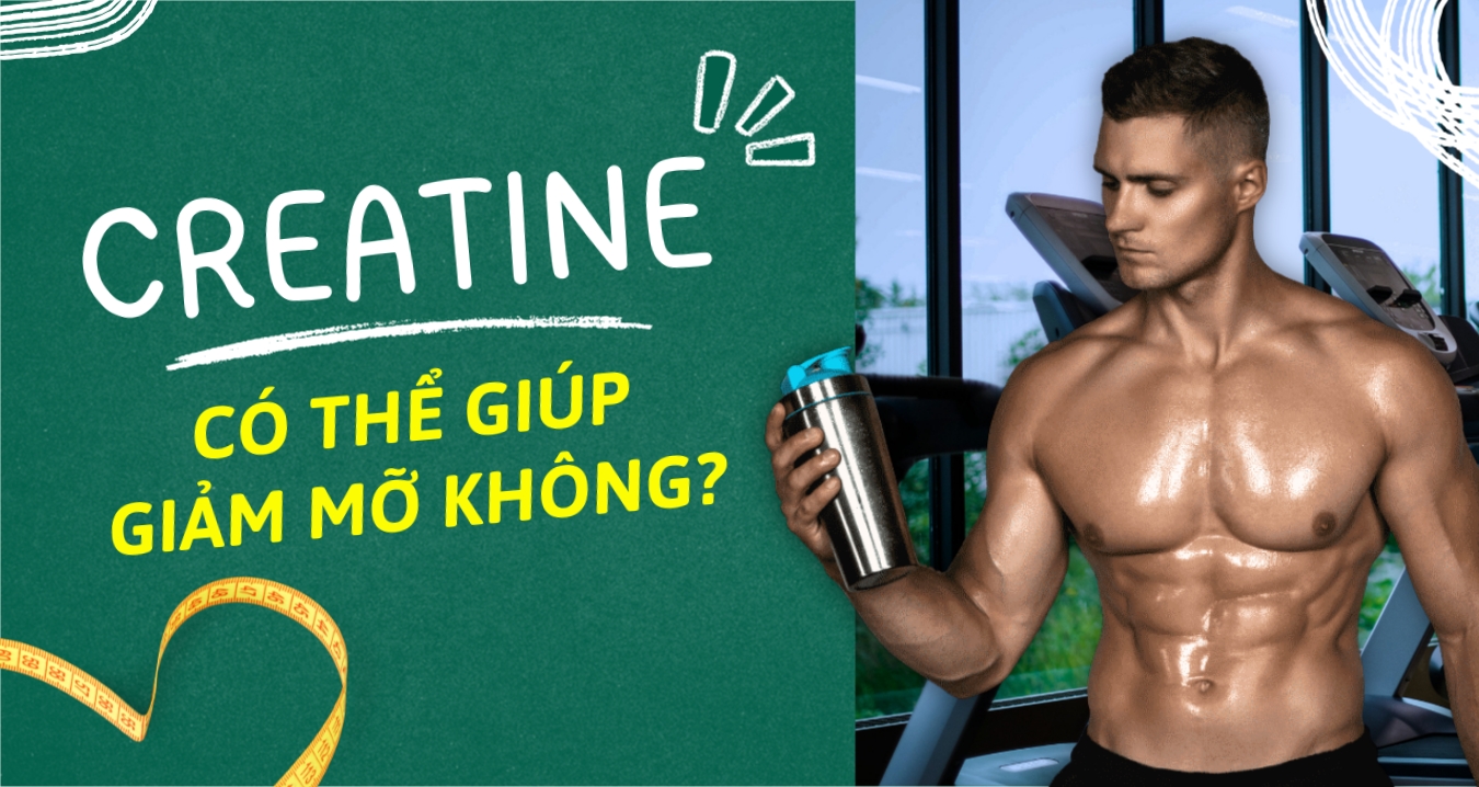 Creatine có thể giúp giảm mỡ không?