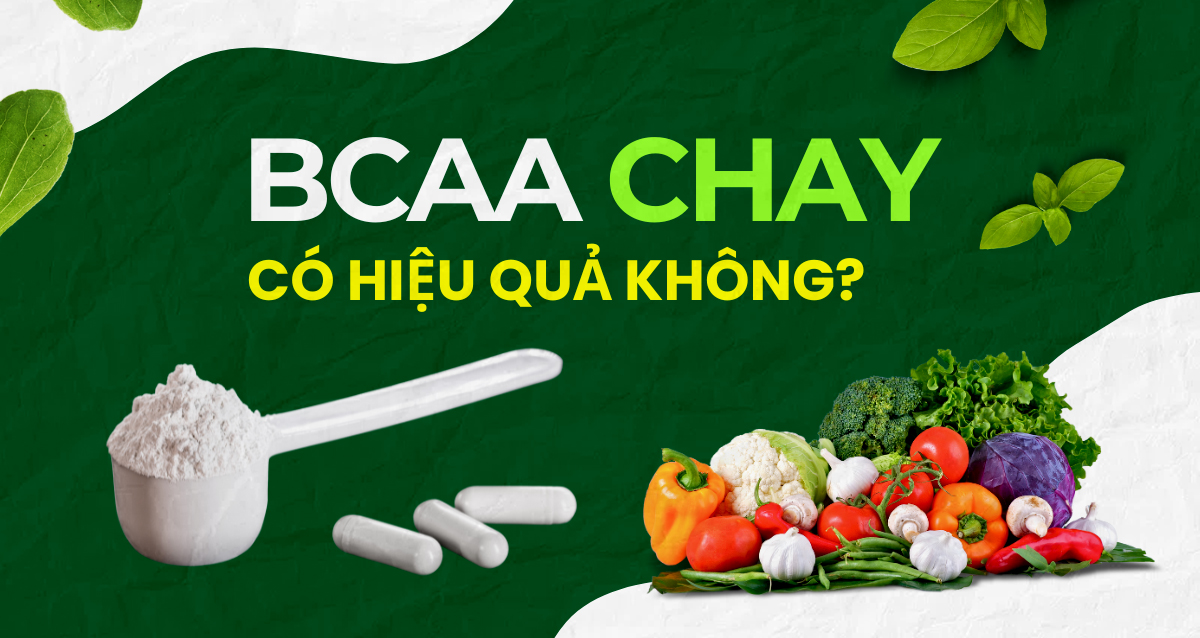 BCAA cho người ăn chay có hiệu quả không?