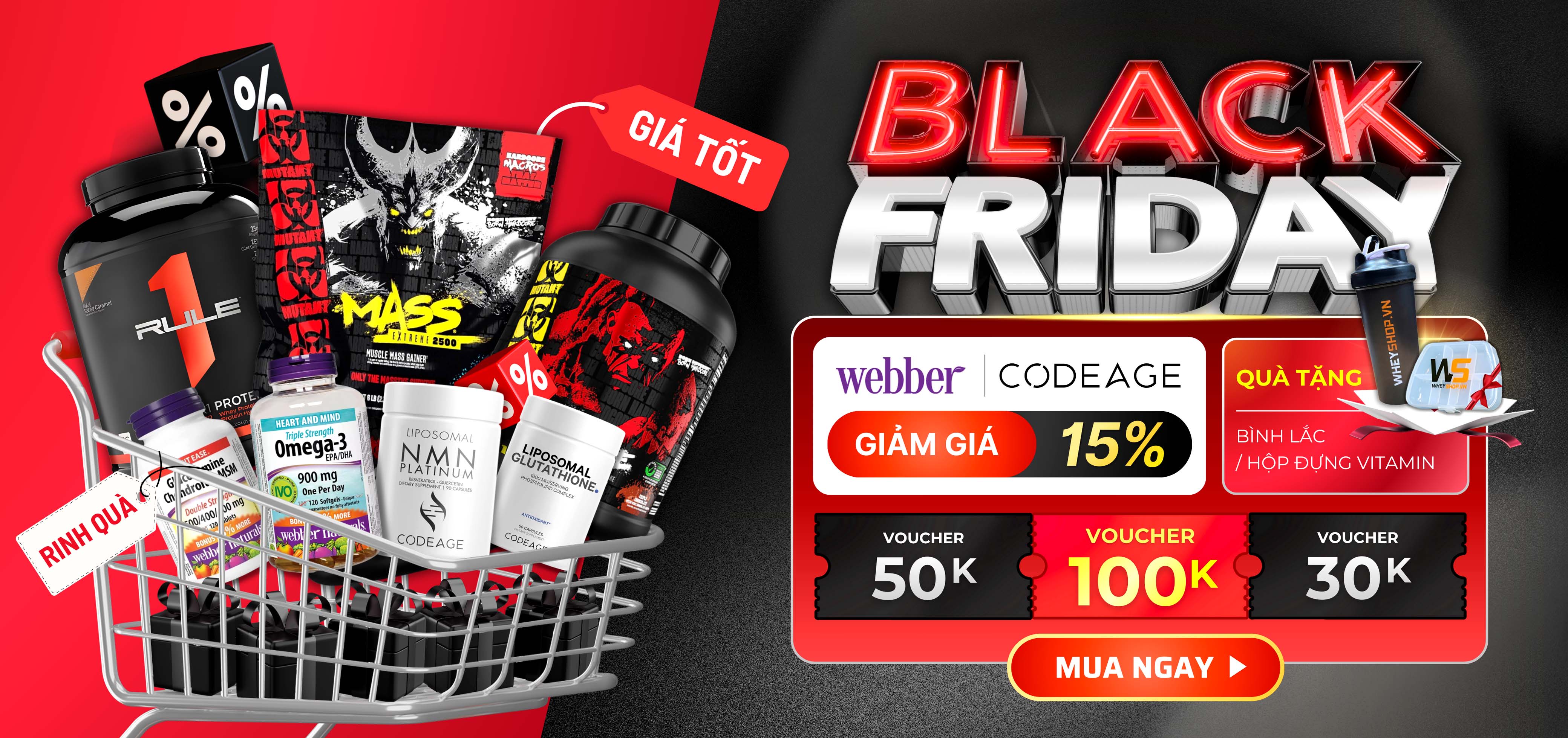 BLACK FRIDAY 2025 WHEYSHOP - SALE ĐẾN 15%