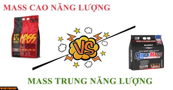 Mass cao năng lượng và Mass trung năng lượng