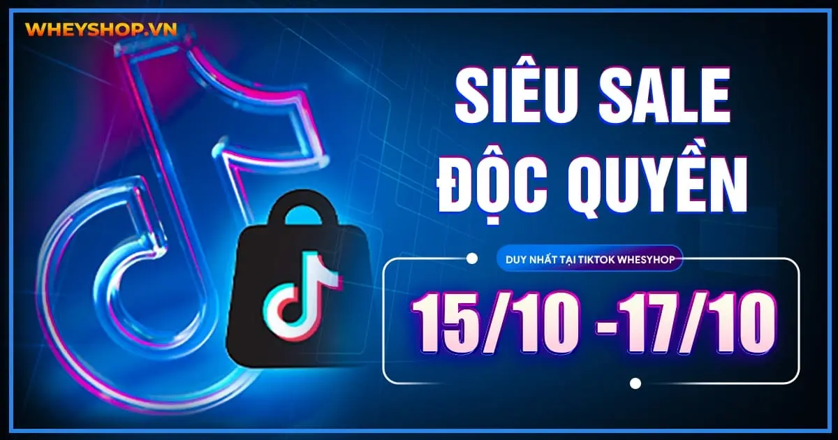 Siêu Sale Độc Quyền Trên TikTok ngày 15/10 -17/10