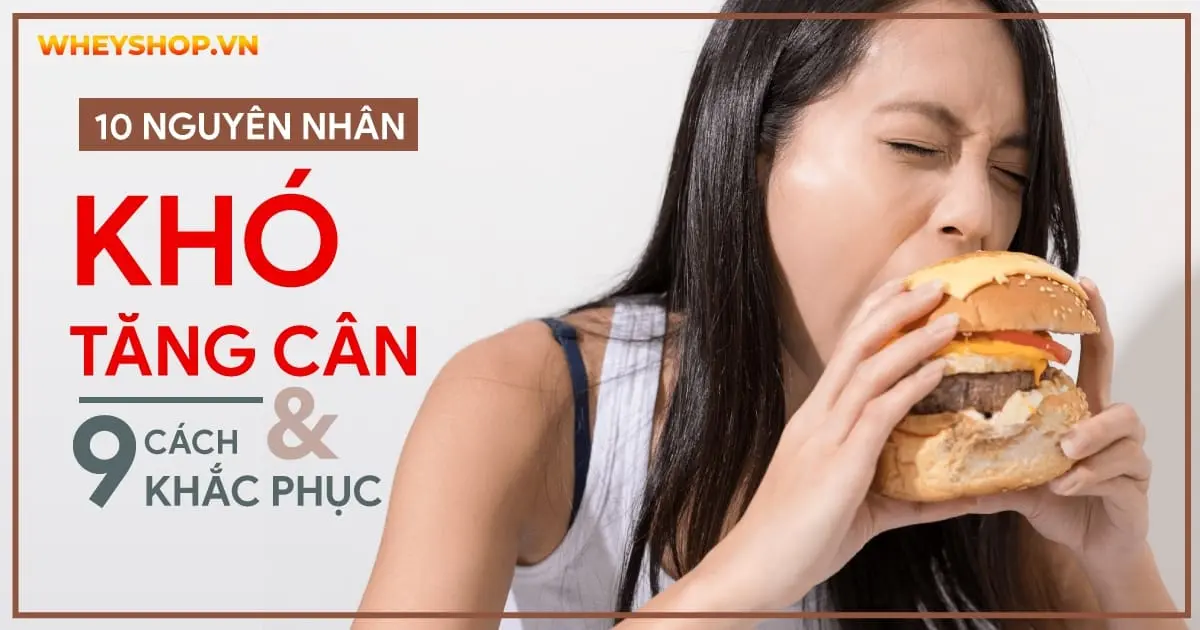 10 Nguyên nhân khó tăng cân và 9 cách khắc phục người gầy nên biết