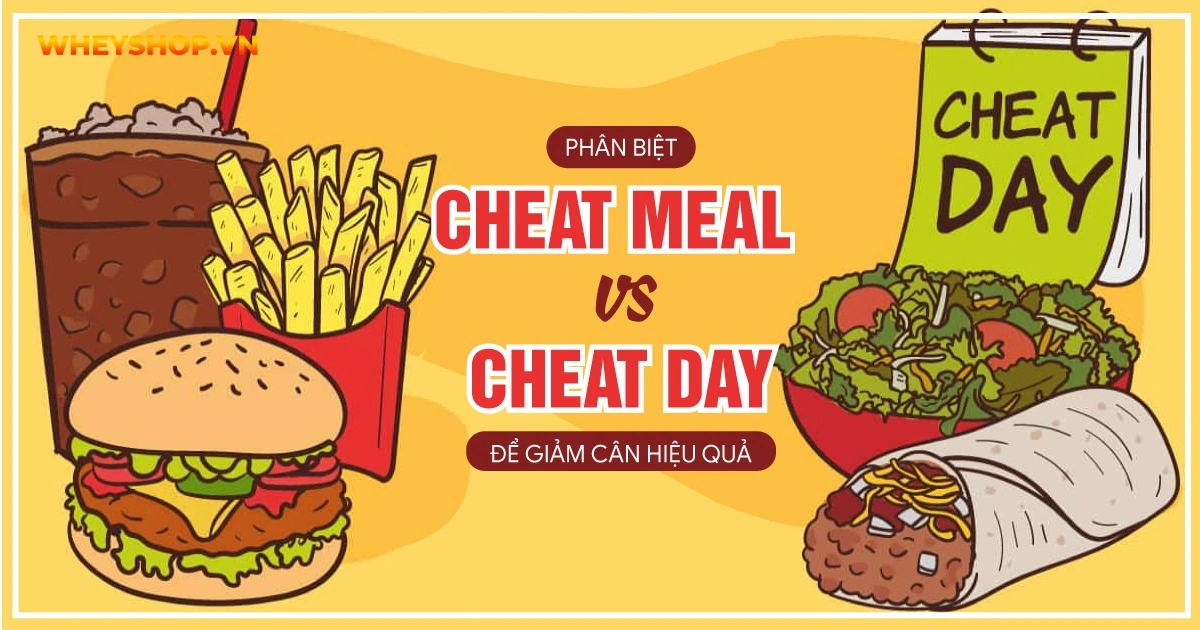 Phân biệt Cheat Meal và Cheat Day để giảm cân hiệu quả