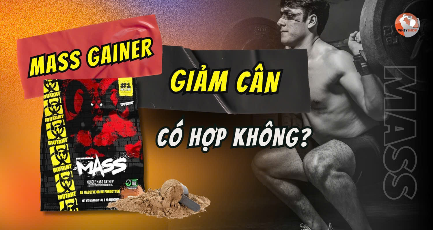 Mass Gainer để giảm cân – có phù hợp không?