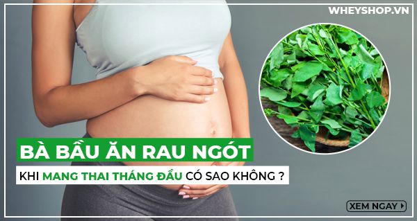 Bà bầu ăn rau ngót khi mang thai tháng đầu có sao không?