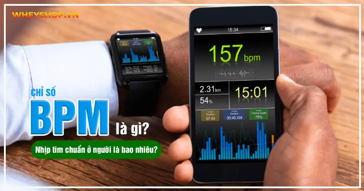 Chỉ số BPM là gì? Nhịp tim chuẩn người bình thường là bao nhiêu?