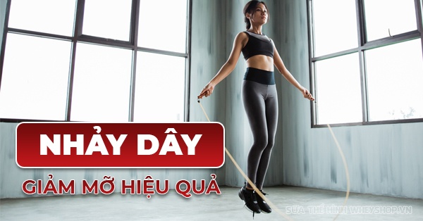 Cách giảm cân bằng nhảy dây khiến bạn bất ngờ vì hiệu quả