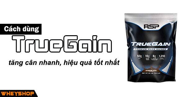Đánh giá RSP True Gainer - sữa tăng cân dành cho người gầy tập gym
