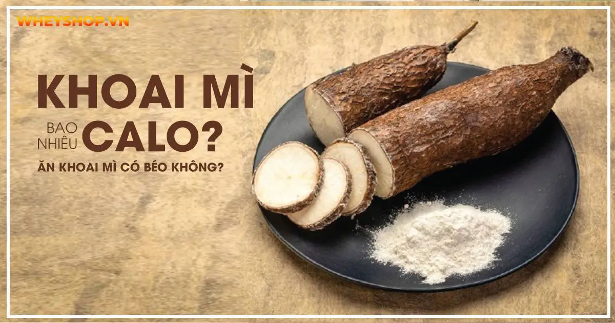 Khoai mì bao nhiêu calo? Ăn khoai mì có béo không?