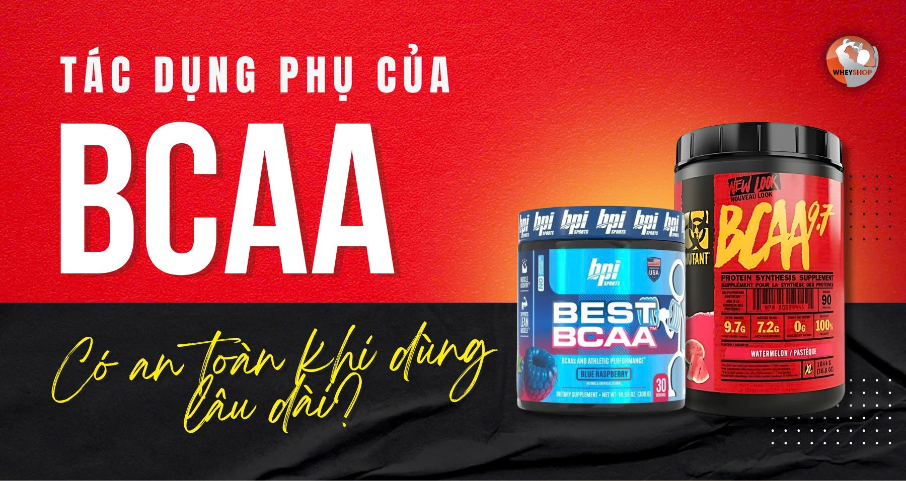 Tác dụng phụ của BCAA: Có an toàn khi dùng lâu dài?