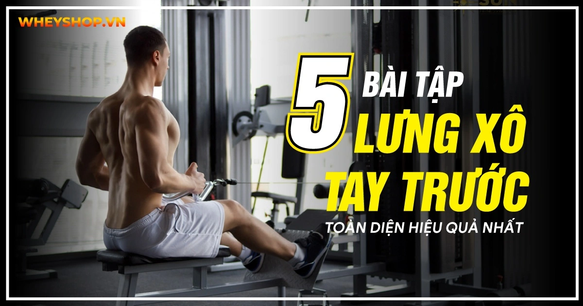 5 bài tập lưng xô tay trước toàn diện hiệu quả nhất